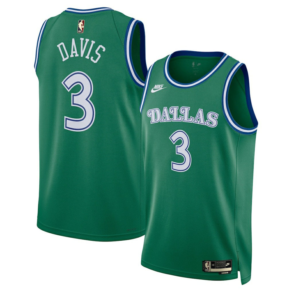Nike - Anthony Davis Dallas Mavericks Unisex Swingman Jersey - Classic Editi- Green