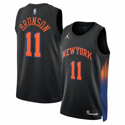 Jalen Brunson New York Knicks Jordan Brand Unisex Swingman Jersey - Statement Edition - Black shop | NBA Jerseys