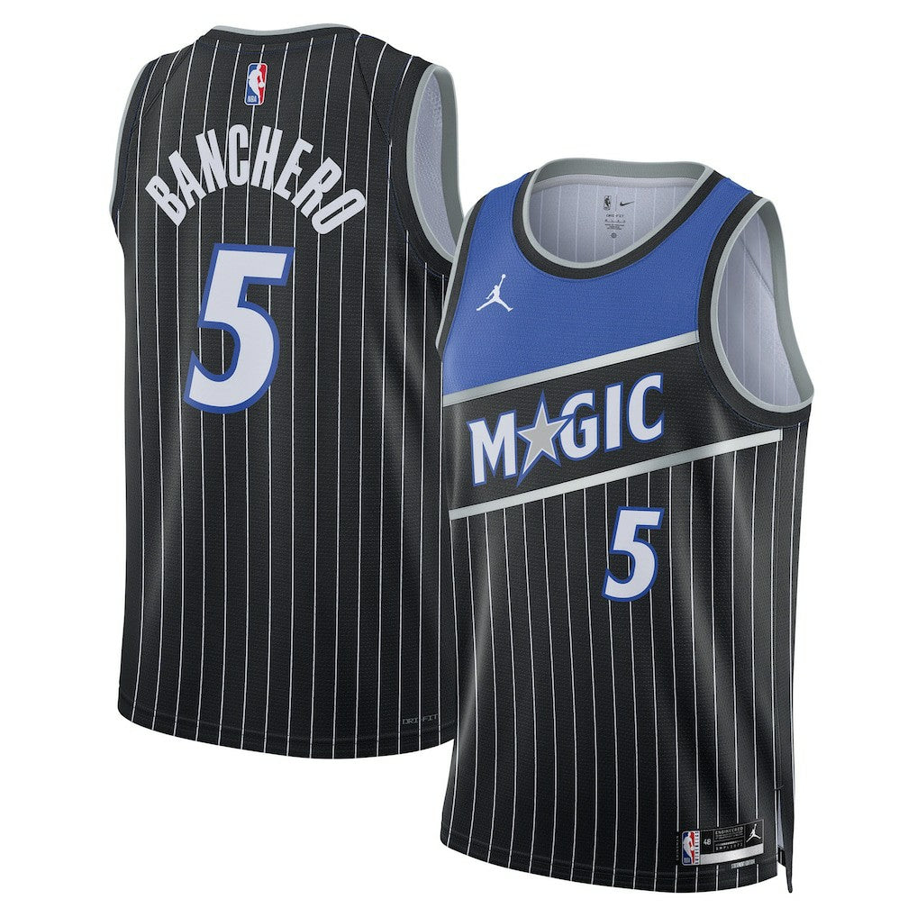 NBA - Paolo Banchero Orlando Magic Jordan Brand Unisex Swingman Jersey - Statement Edition - Black