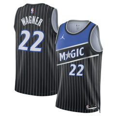 NBA - Franz Wagner Orlando Magic Jordan Brand Unisex Swingman Jersey - Statement Edition - Black