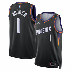 NBA - Devin Booker Phoenix Suns Jordan Brand Unisex Swingman Jersey - Statement Edition - Black