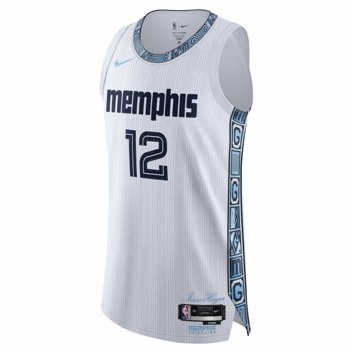 Nike - Ja Morant Memphis Grizzlies Unisex 2025/26 Authentic Jersey - City Edition - White