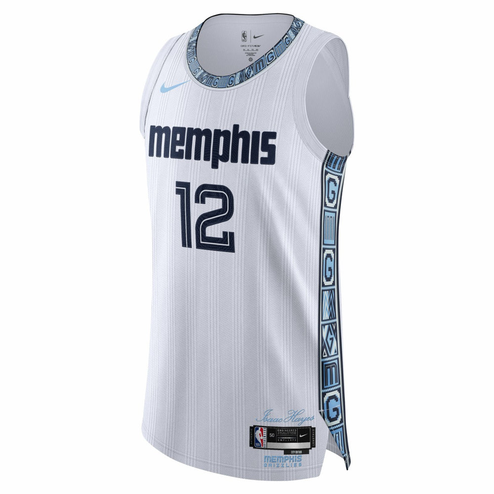 Nike - Ja Morant Memphis Grizzlies Unisex 2025/26 Authentic Jersey - City Edition - White