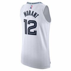 Nike - Ja Morant Memphis Grizzlies Unisex 2025/26 Authentic Jersey - City Edition - White