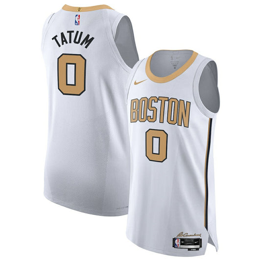 Jayson Tatum Boston Celtics Unisex 2025/26 Authentic Jersey - City Edition - White | NBA Jerseys