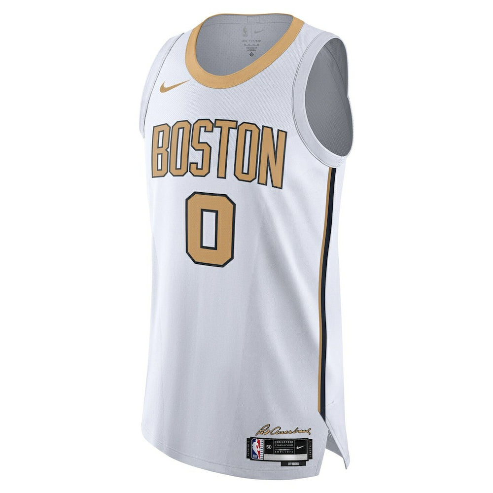 Nike - Jayson Tatum Boston Celtics Unisex 2025/26 Authentic Jersey - City Edition - White