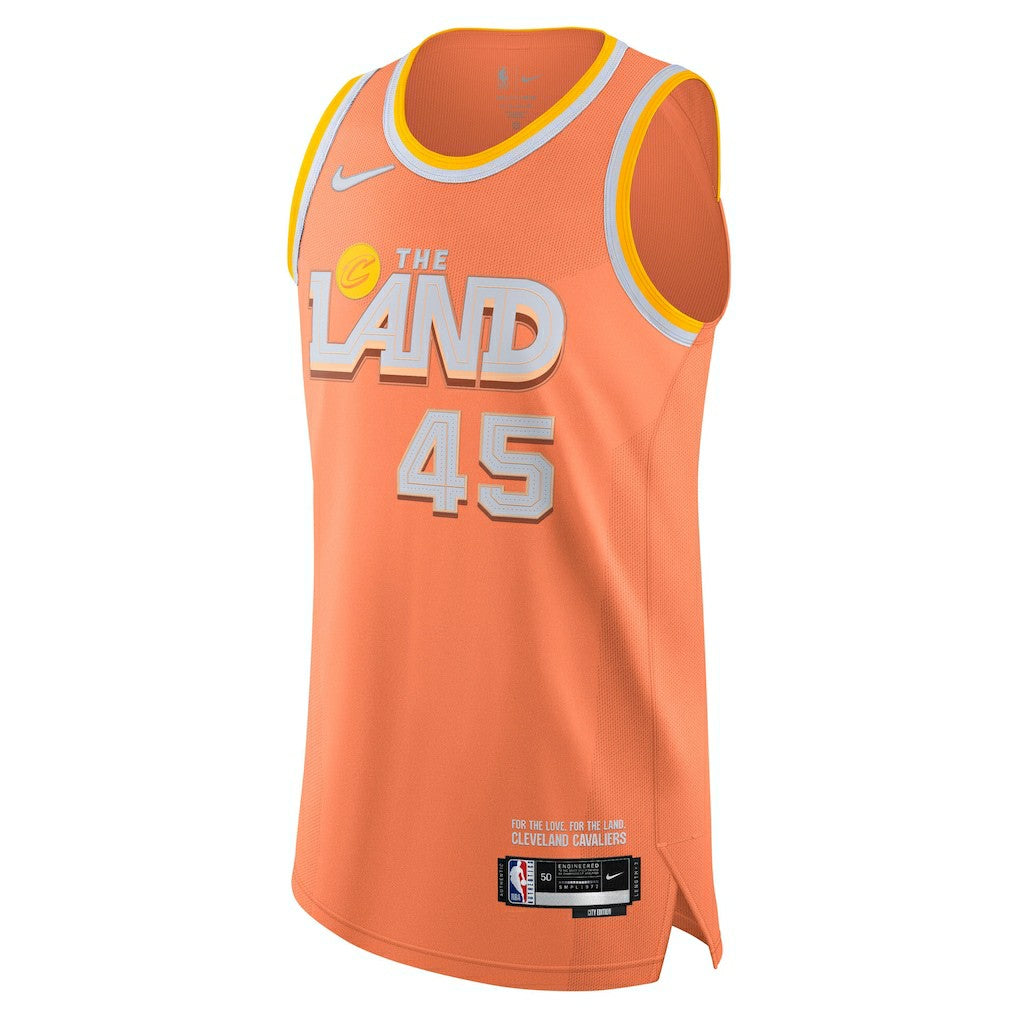 Donovan Mitchell Cleveland Cavaliers Unisex 2025/26 Authentic Jersey sale - City Editi- Orange | NBA Jerseys