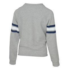 Dallas Cowboys Lauren James Women's Raglan Terry Sweatshirt Gray - NFL