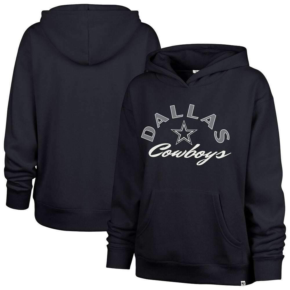Dallas Cowboys '47 Women's Whirlwind Naomi Pullover Hoodie Navy - 47 brand