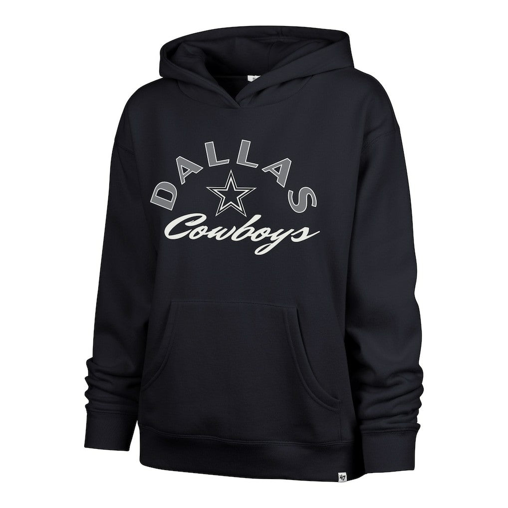 Dallas Cowboys '47 Women's Whirlwind Naomi Pullover Hoodie Navy - 47 brand