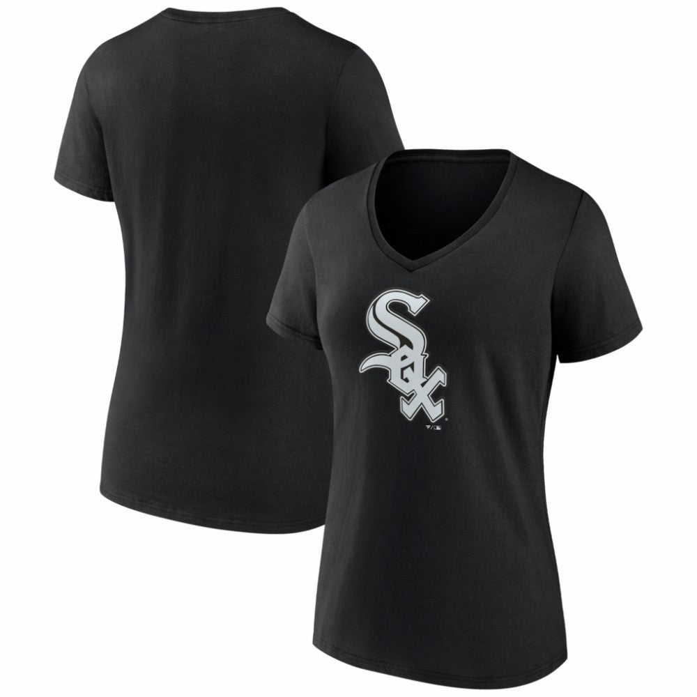 Chicago White Sox Women's Logo V-Neck T-Shirt On Sale