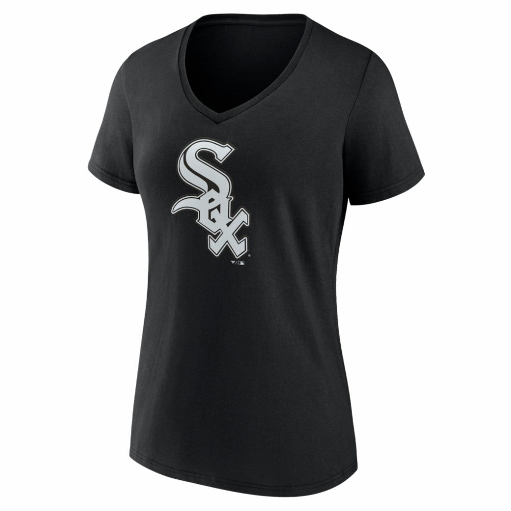 Chicago White Sox Women's Logo V-Neck T-Shirt On Sale