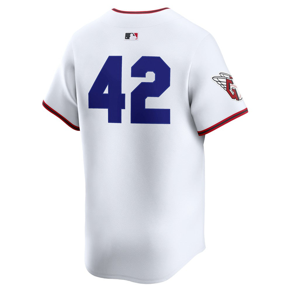 Cleveland Guardians Nike Home 2025 Jackie Robinson Day Limited Jersey – White | MLB Jerseys