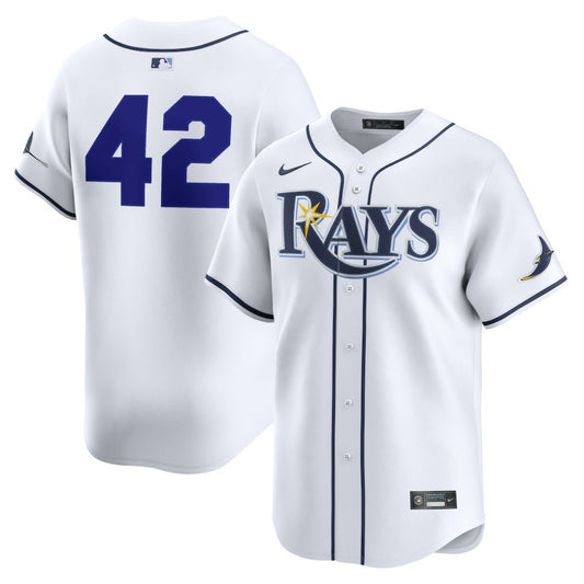 Tampa Bay Rays Nike Home 2025 Jackie Robinson Day Limited Jersey – White | MLB Jerseys