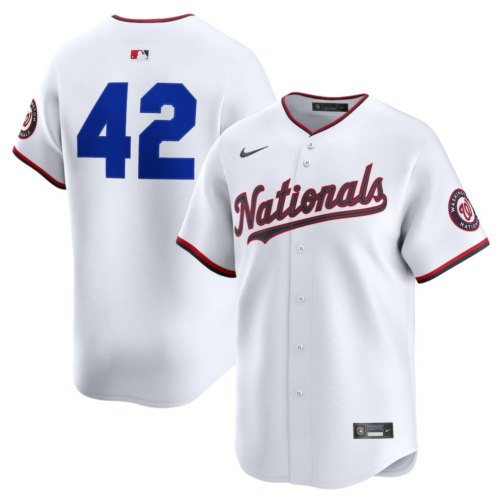 Washington Nationals Nike Home 2025 Jackie Robinson Day Limited Jersey Clearance