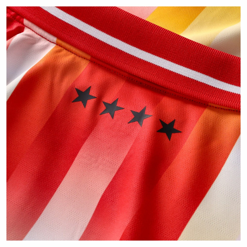 Kansas City Chiefs NFL Football x Football Collared Fan Top Red - Fanatics