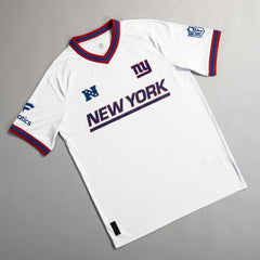 New York Giants NFL Football x Football V-Neck Fan Top White - Fanatics