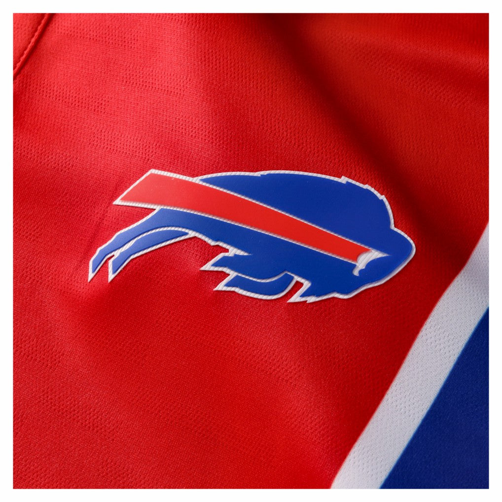 Buffalo Bills NFL Football x Football Collared Fan Top Red - Fanatics