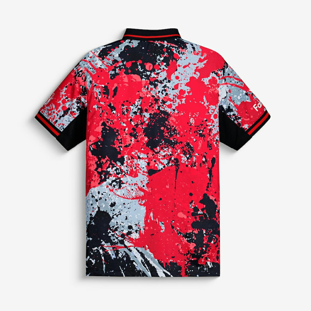 Atlanta Falcons NFL Football x Football Collared Fan Top Black - Fanatics