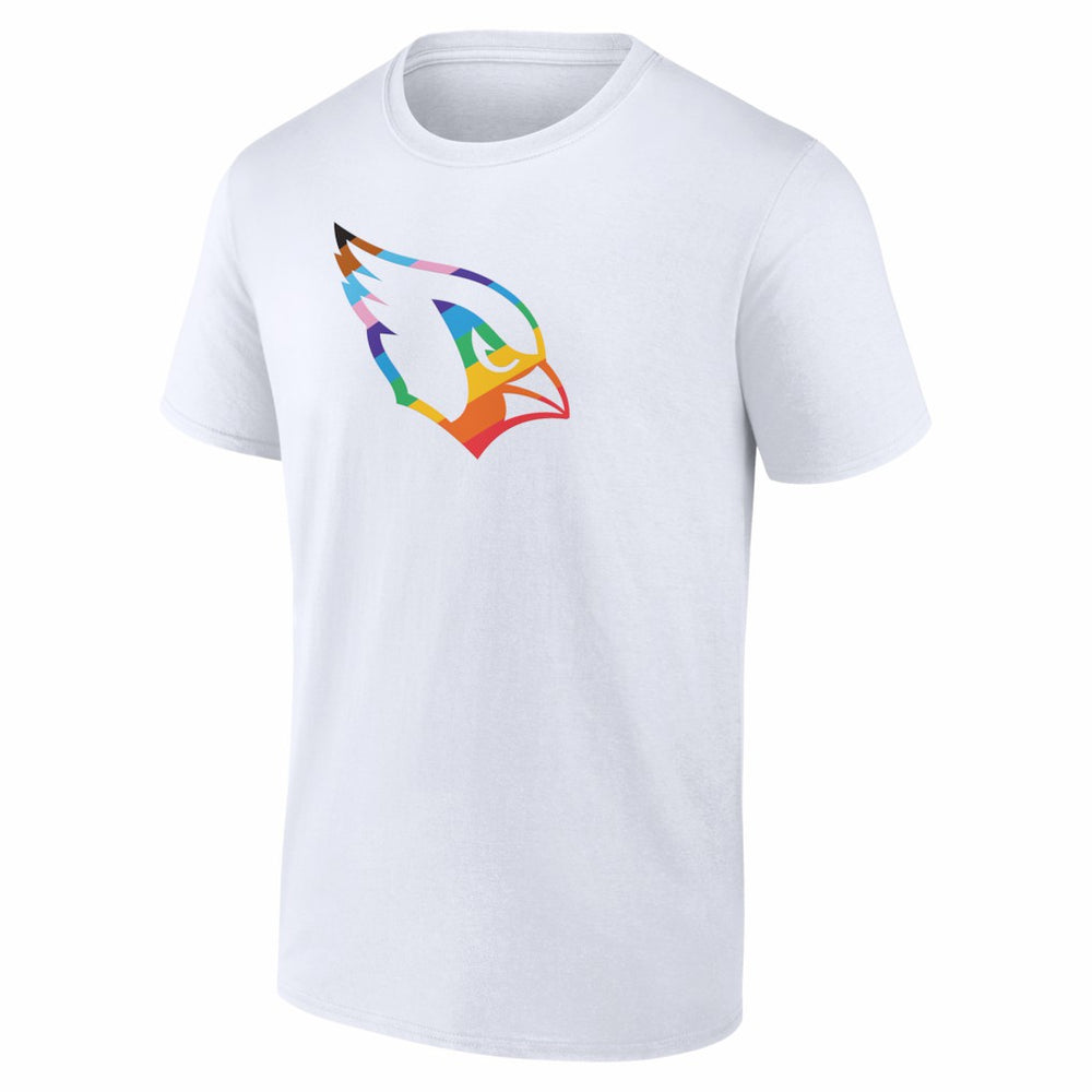 Arizona Cardinals Logo Pride T-Shirt White - NFL