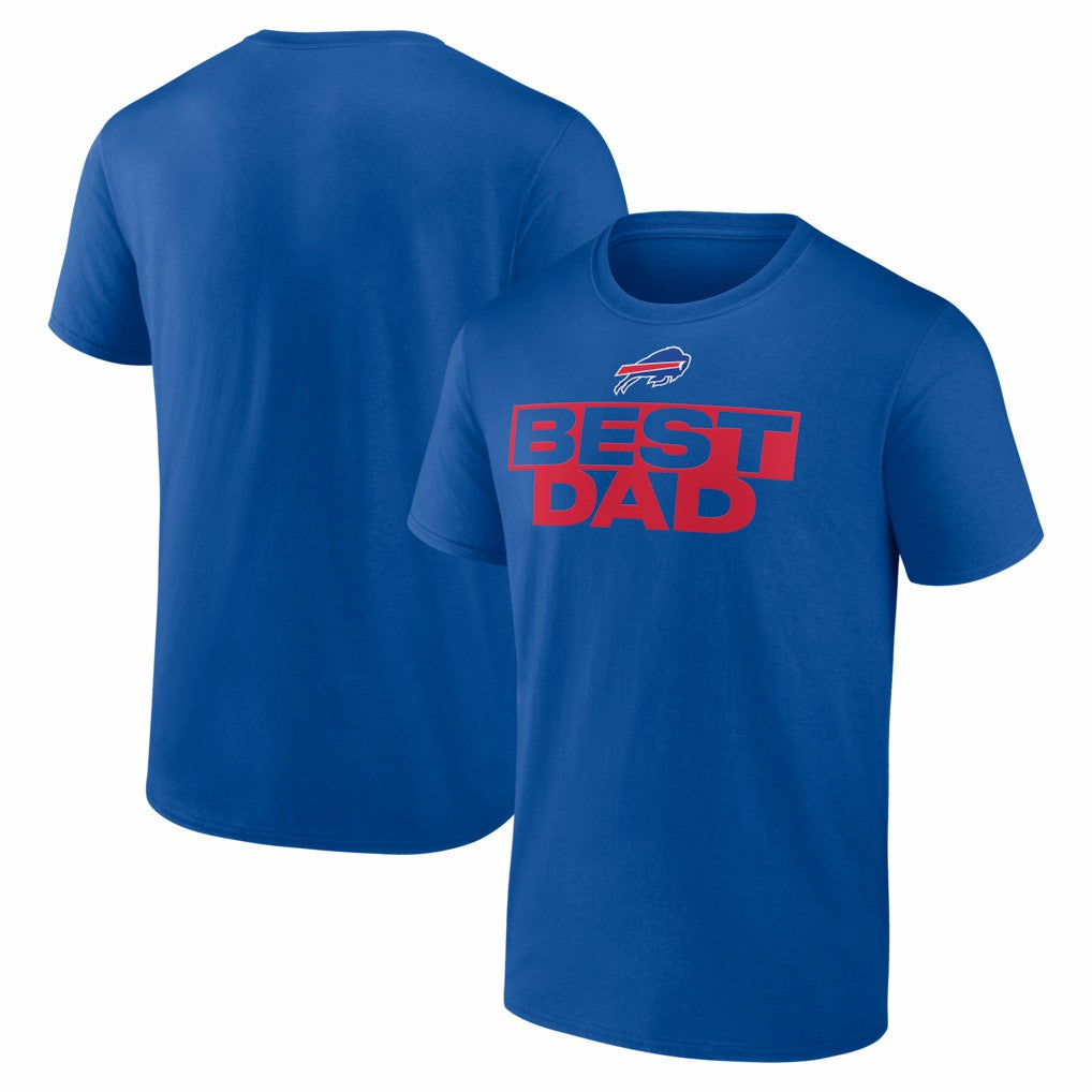 Buffalo Bills Greatest Dad T-Shirt Royal - NFL