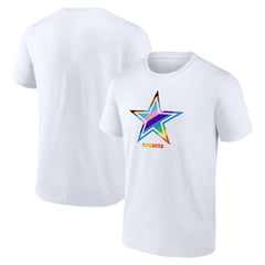 Dallas Cowboys Logo Pride T-Shirt White - NFL