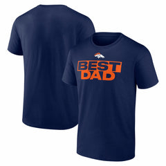 Denver Broncos Greatest Dad T-Shirt Navy - NFL