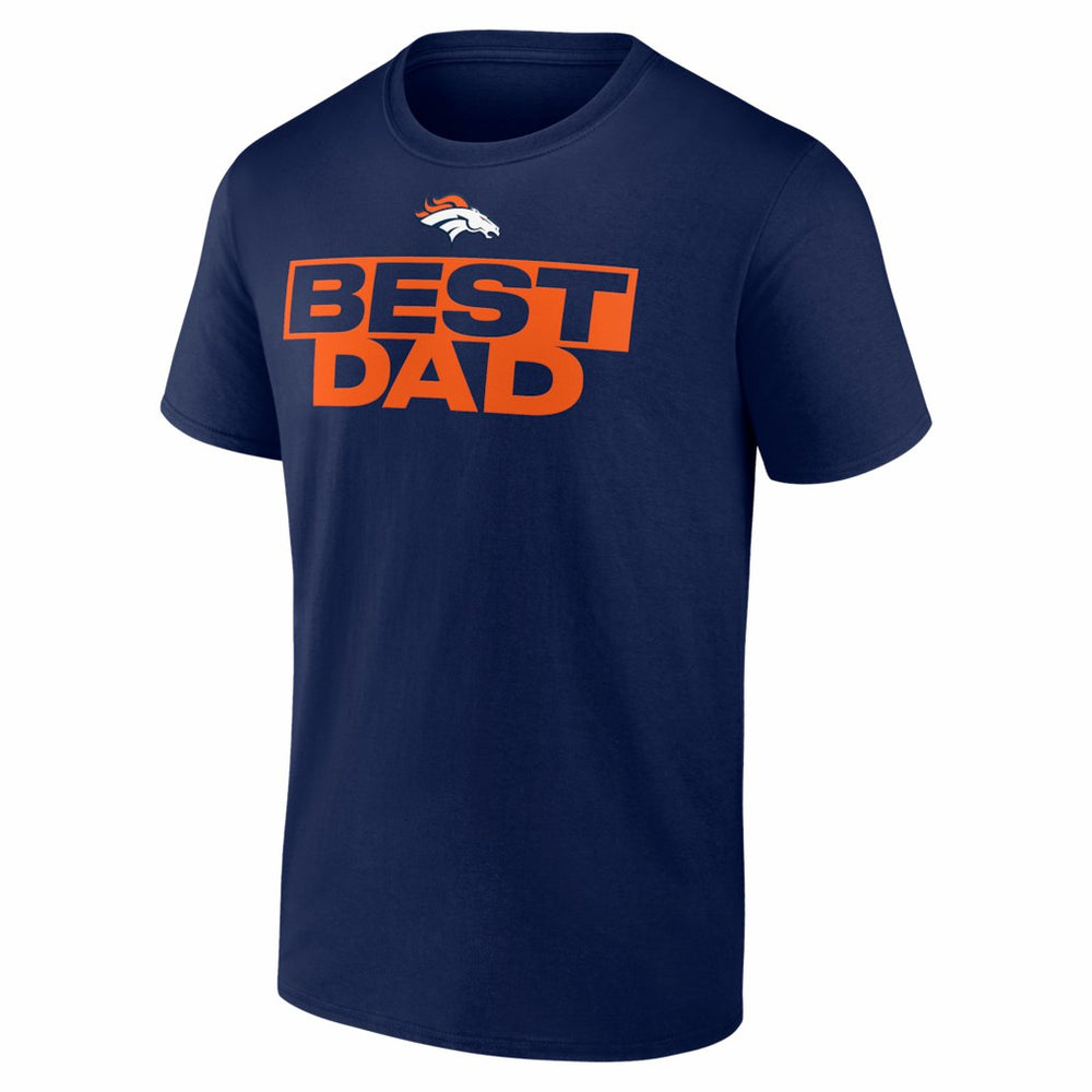 Denver Broncos Greatest Dad T-Shirt Navy - NFL