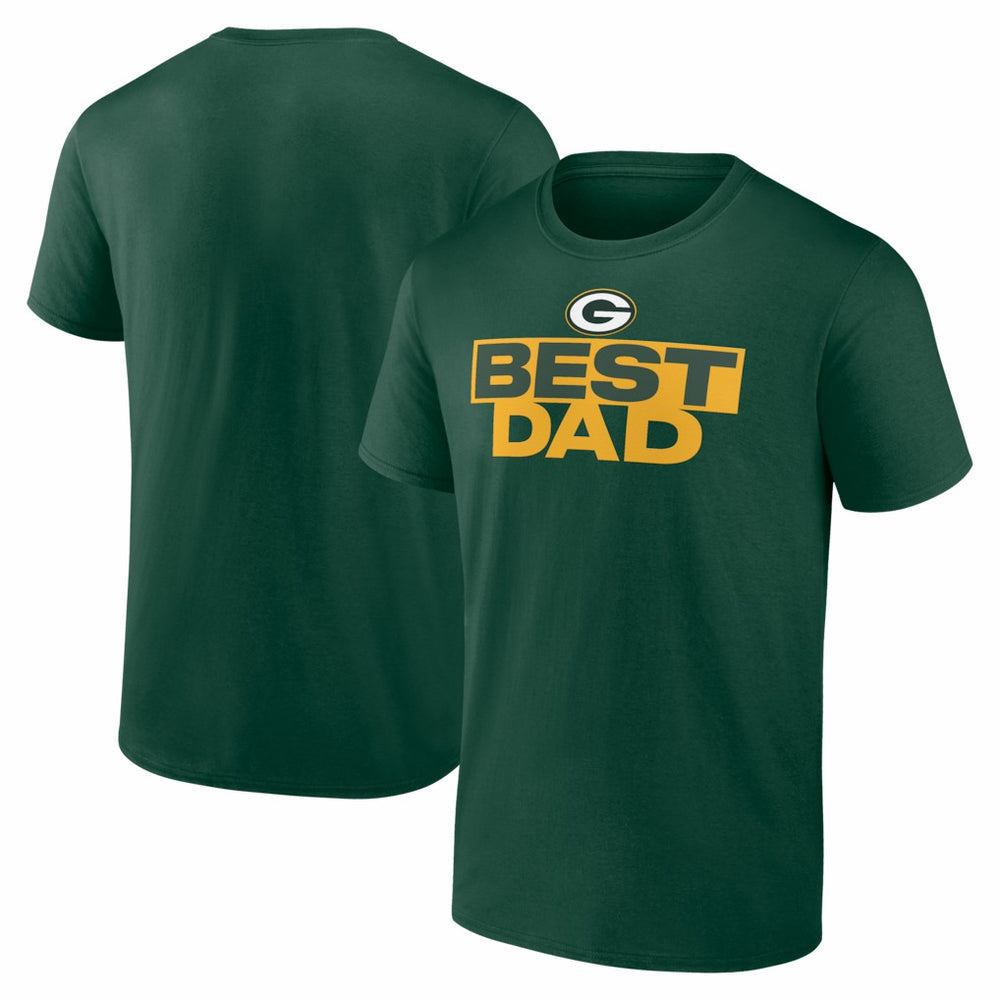 Green Bay Packers Greatest Dad T-Shirt Green - NFL