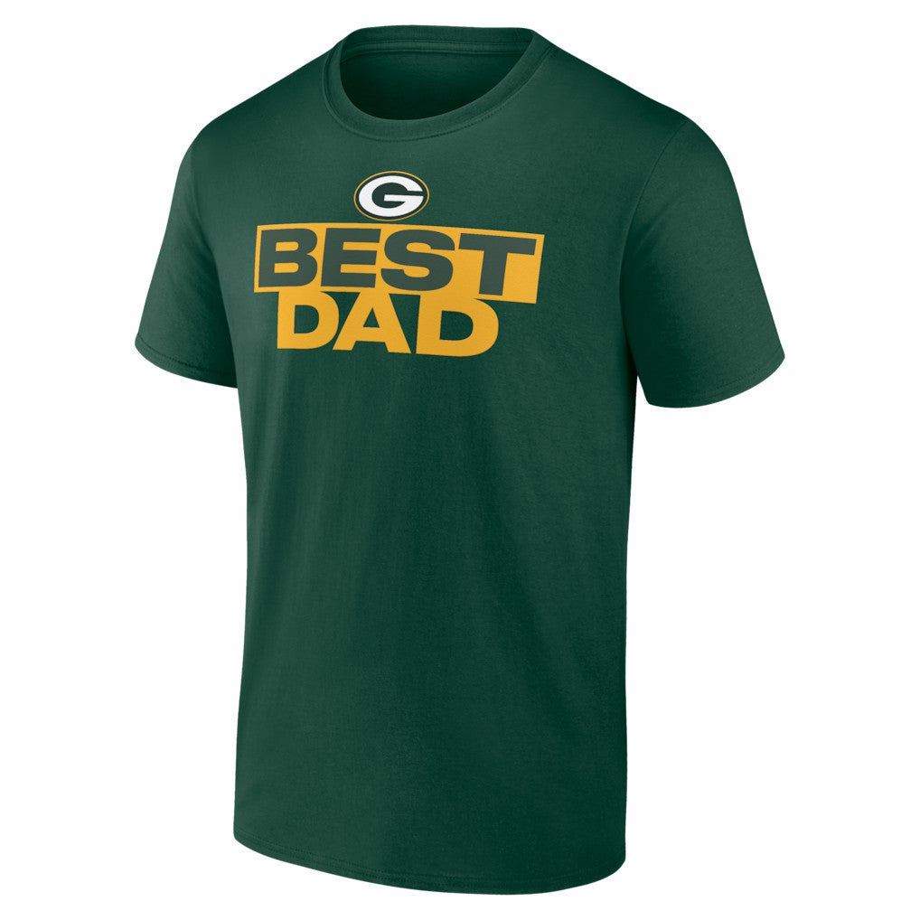 Green Bay Packers Greatest Dad T-Shirt Green - NFL