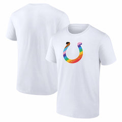 Indianapolis Colts Logo Pride T-Shirt White - NFL