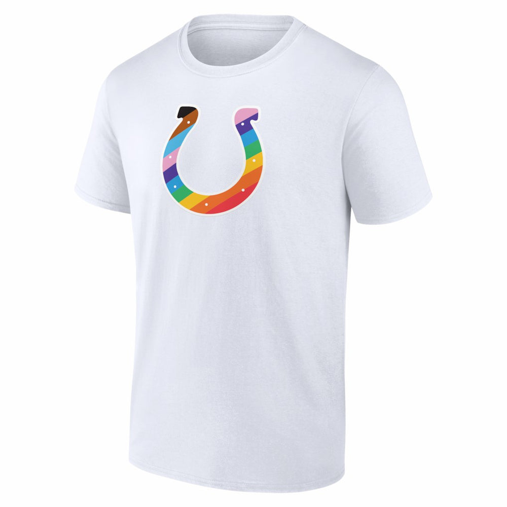 Indianapolis Colts Logo Pride T-Shirt White - NFL