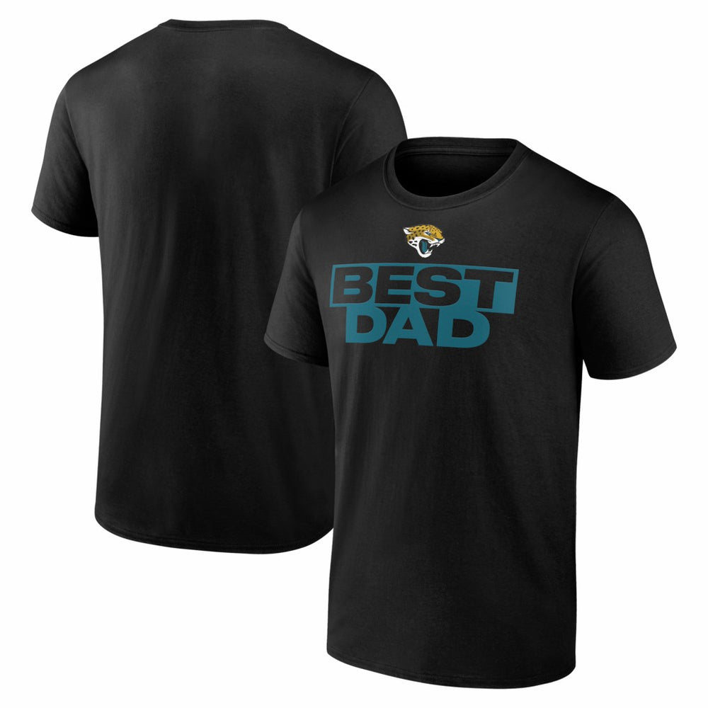 Jacksonville Jaguars Greatest Dad T-Shirt Black - NFL