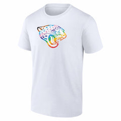 Jacksonville Jaguars Logo Pride T-Shirt White - NFL