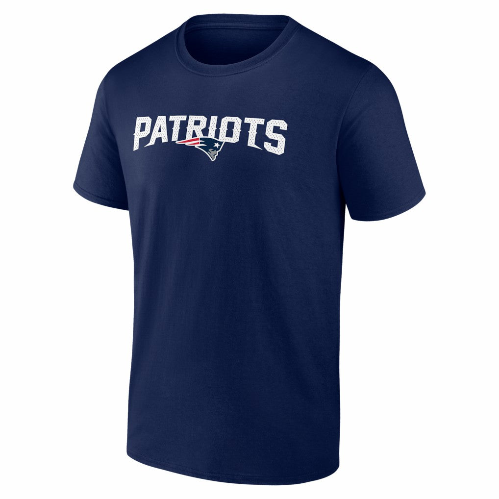 New England Patriots #1 Dad Jersey T-Shirt Navy - NFL