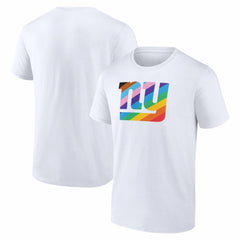 New York Giants Logo Pride T-Shirt White - NFL