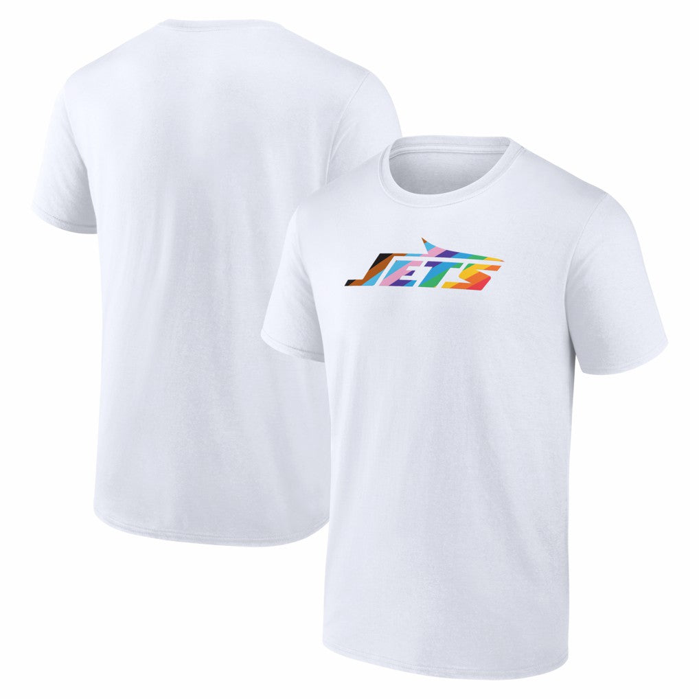 New York Jets Logo Pride T-Shirt White - NFL