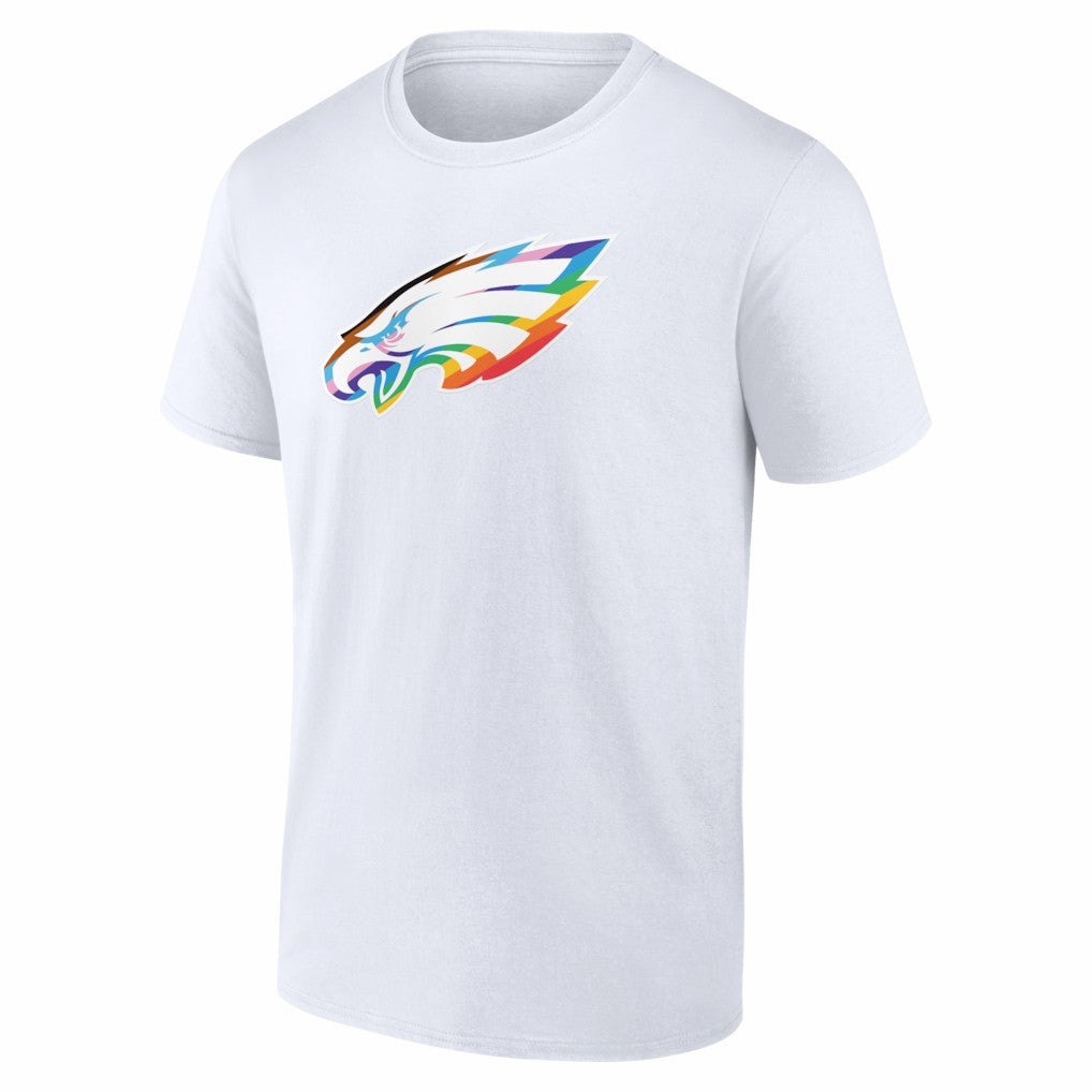Philadelphia Eagles Logo Pride T-Shirt White - NFL