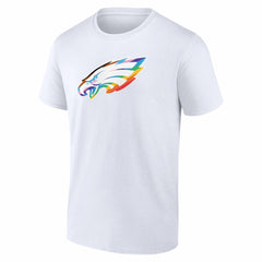 Philadelphia Eagles Logo Pride T-Shirt White - NFL