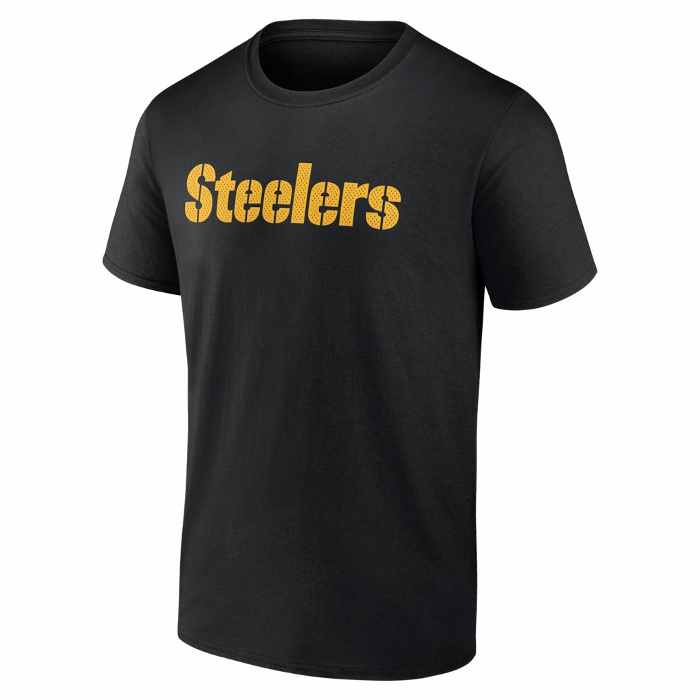 Pittsburgh Steelers #1 Dad Jersey T-Shirt Black - NFL