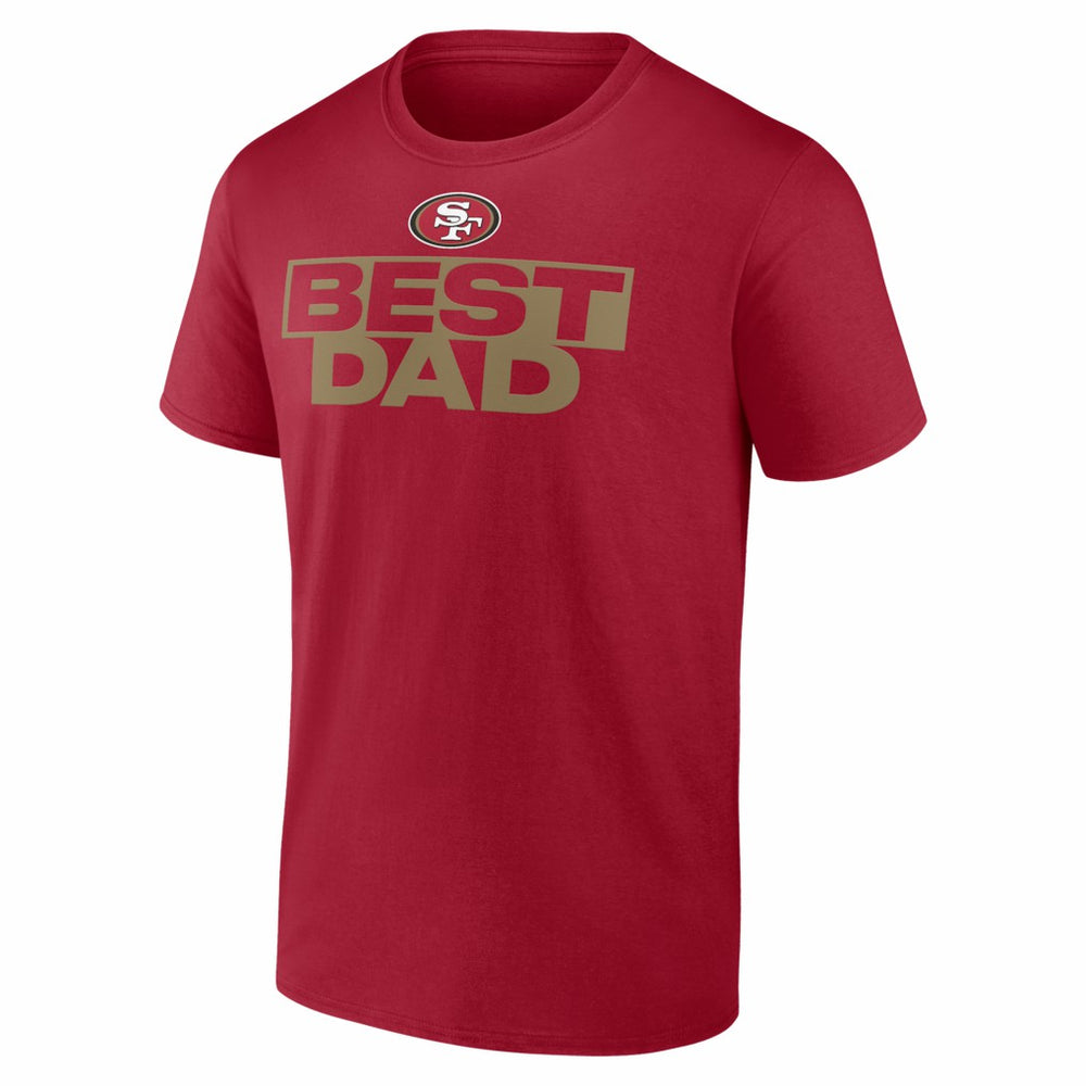 San Francisco 49ers Greatest Dad T-Shirt Scarlet - NFL