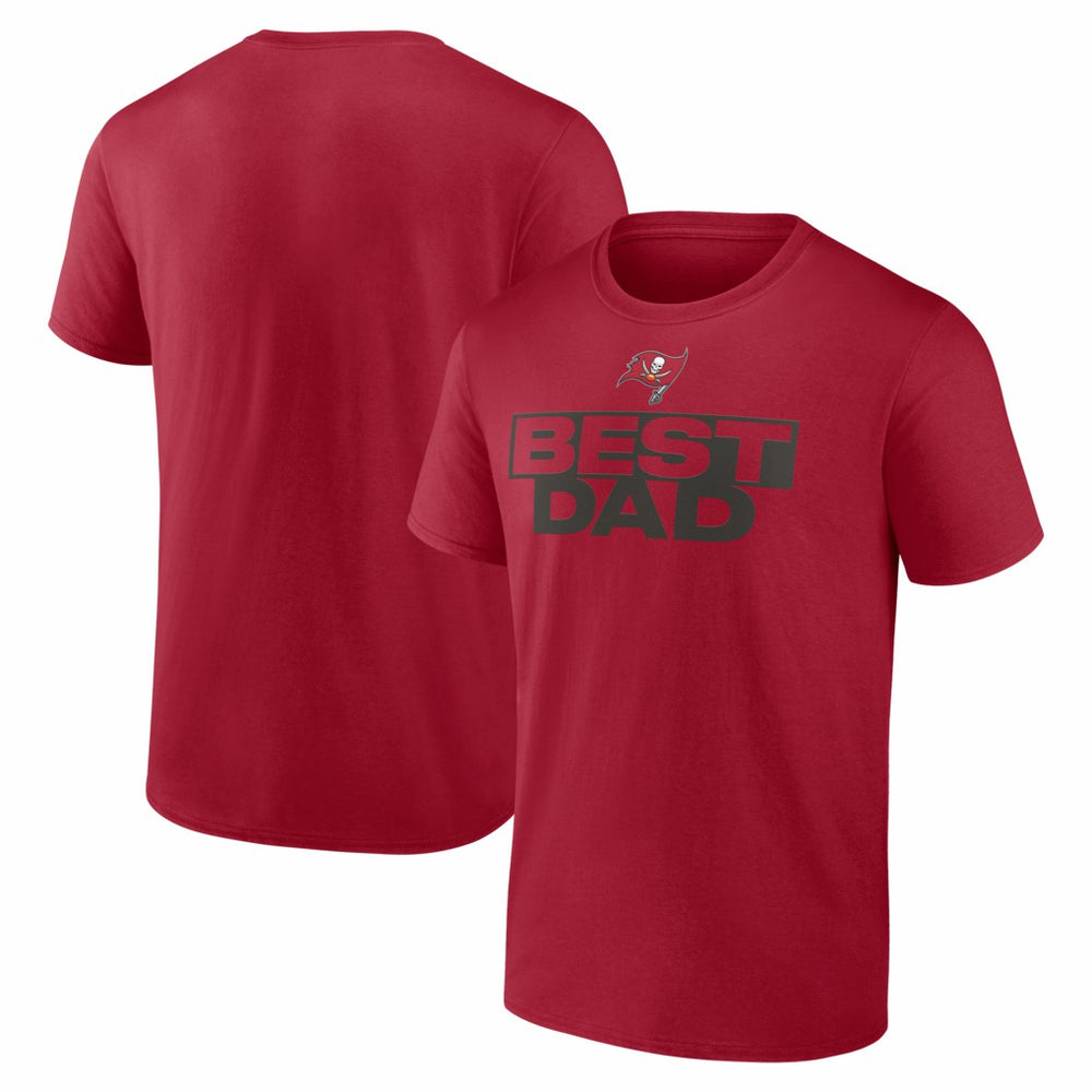 Tampa Bay Buccaneers Greatest Dad T-Shirt Red - NFL