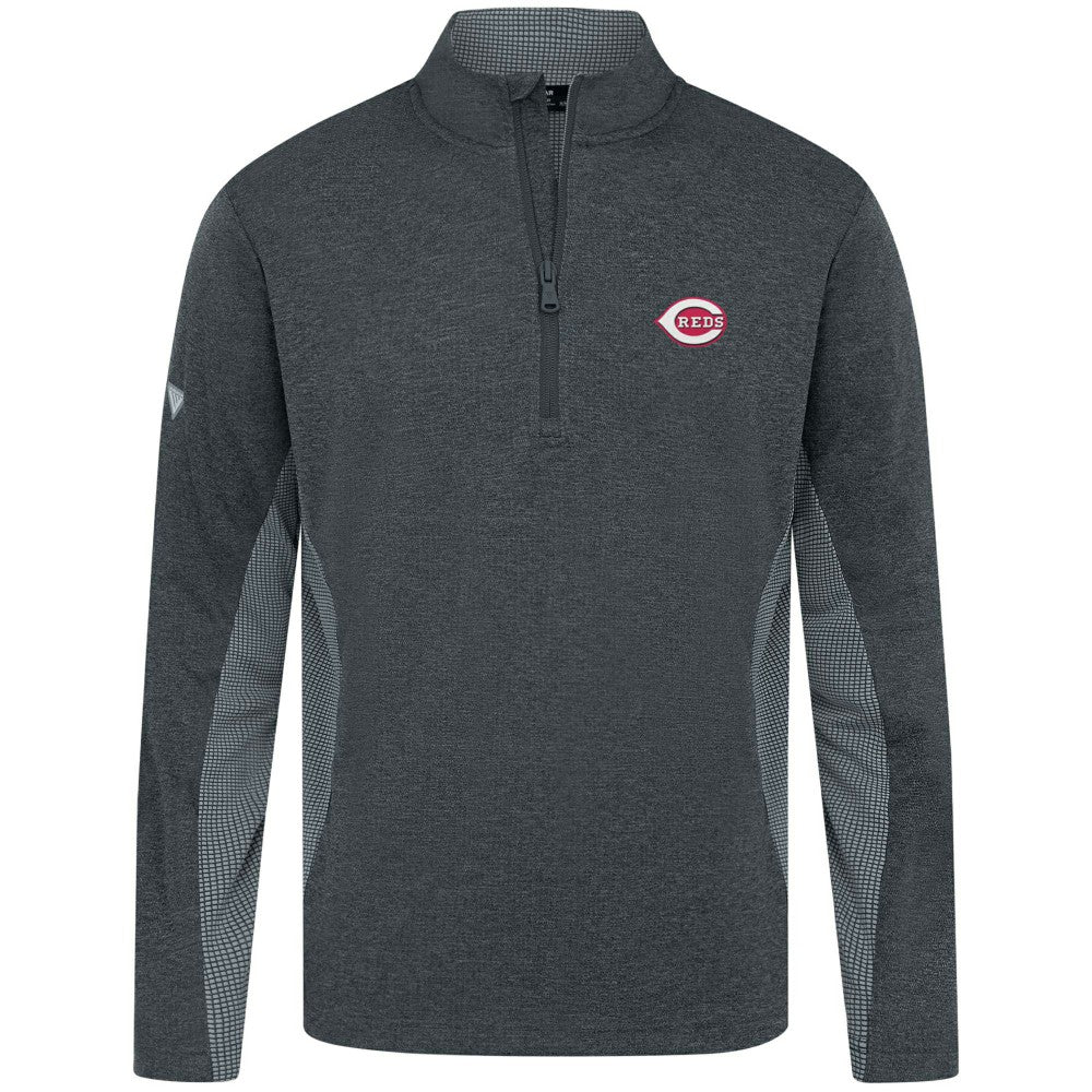 Cincinnati Reds Levelwear Waffle Insignia 2.0 Quarter-Zip Pullover Sale