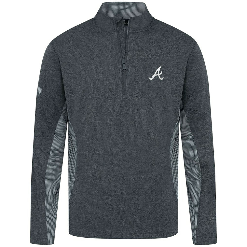 Atlanta Braves Levelwear Waffle Insignia 2.0 Quarter-Zip Pullover Sale