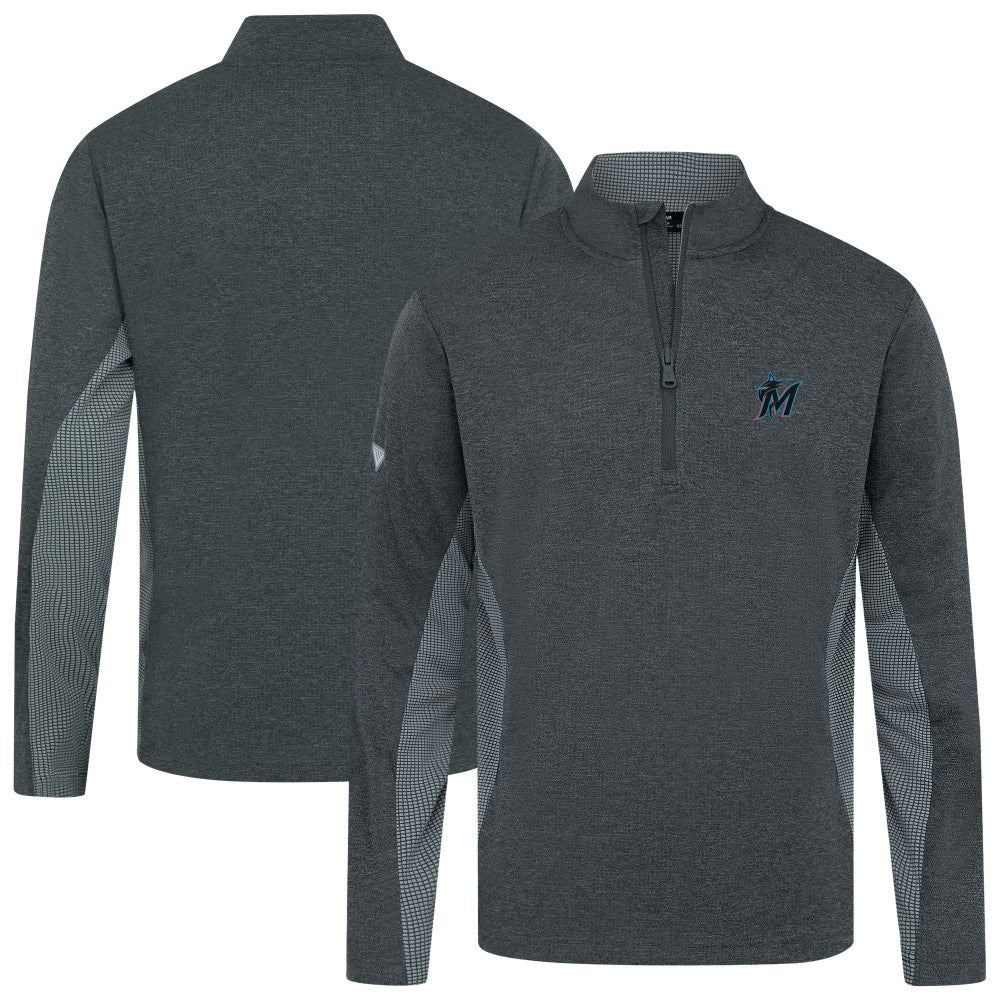 Miami Marlins Levelwear Waffle Insignia 2.0 Quarter-Zip Pullover Near Me