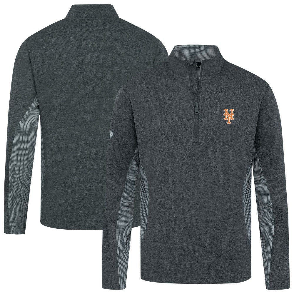 New York Mets Levelwear Waffle Insignia 2.0 Quarter-Zip Pullover Clearance