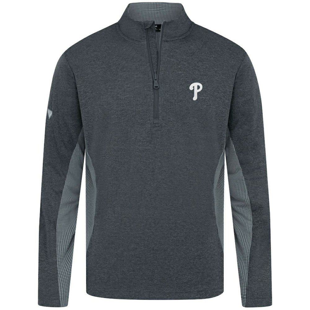 Philadelphia Phillies Levelwear Waffle Insignia 2.0 Quarter-Zip Pullover On Sale