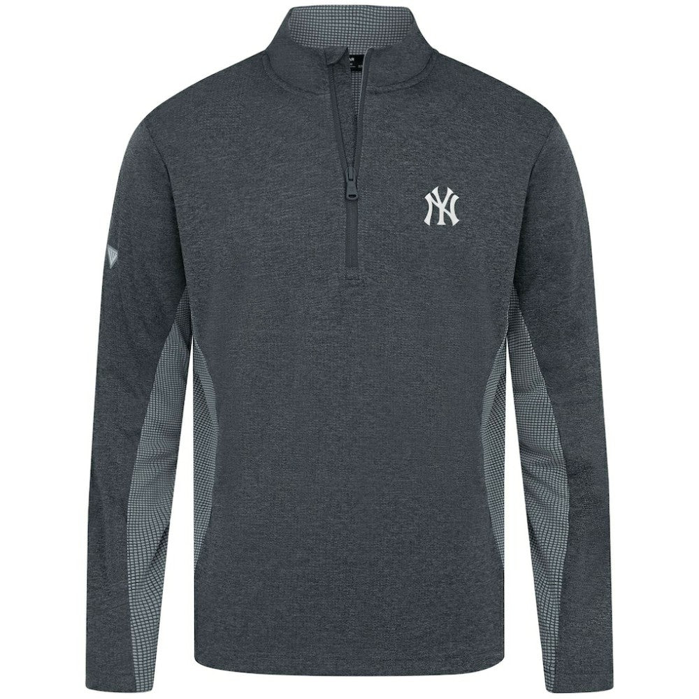 New York Yankees Levelwear Waffle Insignia 2.0 Quarter-Zip Pullover Lifestyle