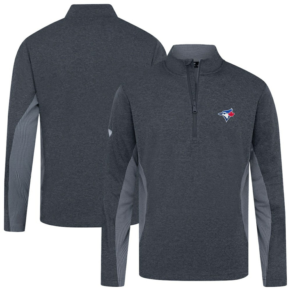Toronto Blue Jays Levelwear Waffle Insignia 2.0 Quarter-Zip Pullover Top On Sale