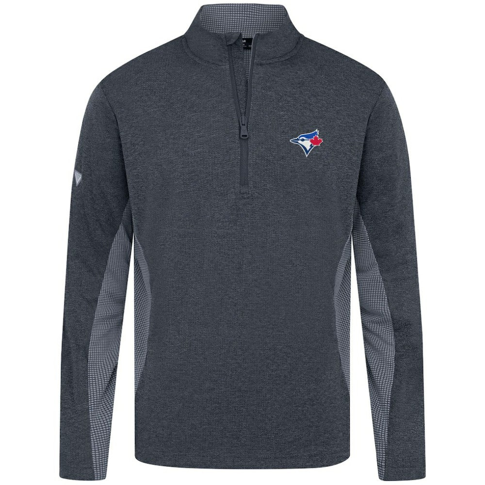 Toronto Blue Jays Levelwear Waffle Insignia 2.0 Quarter-Zip Pullover Top On Sale